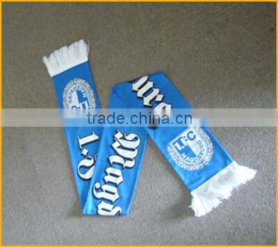 Football Promotion Custom Knitted Fan Scarf