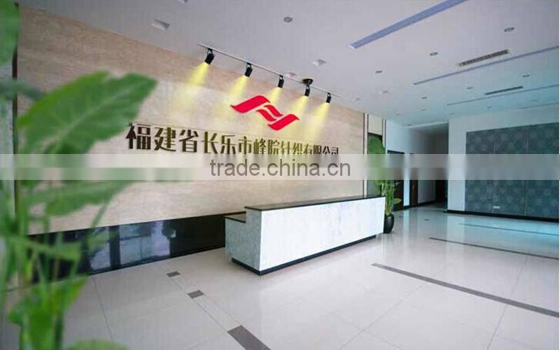 warp knitting polyester black yarn plain fabric