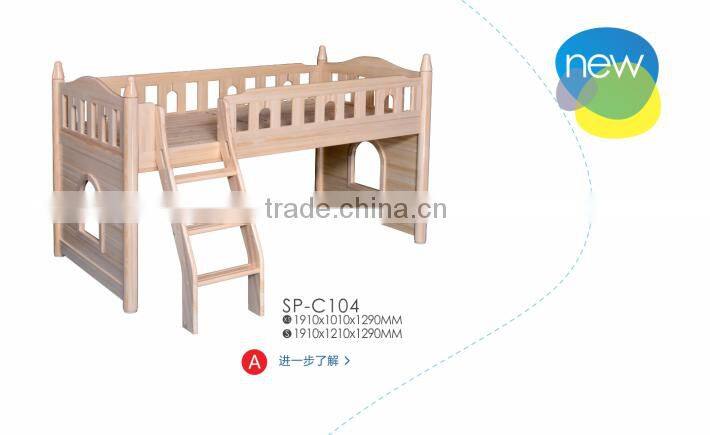 Children Bunk Bed,Loft Bed Design With Cabinet And Storage
