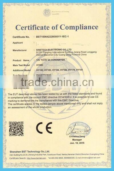 Power supply 5000mA dc step down converter module