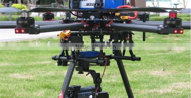 Folding design carbon fiber big professional Octocopter camera drone UA008 for aerial photography