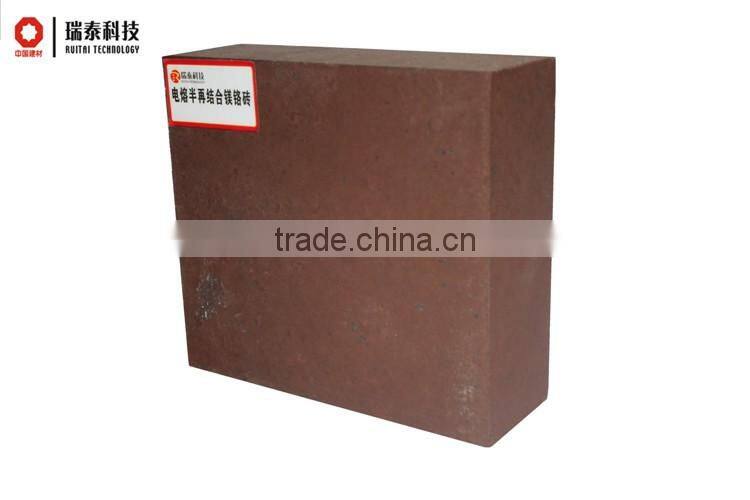 Fuse-rebonded haif combine Magnesia-chrome bricks RT-SRMGe-14