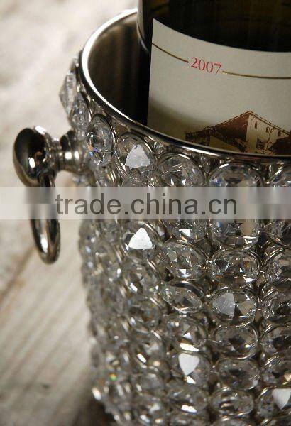 Ice Bucket, Small Wine Bucket, Crystal Wine Bucket