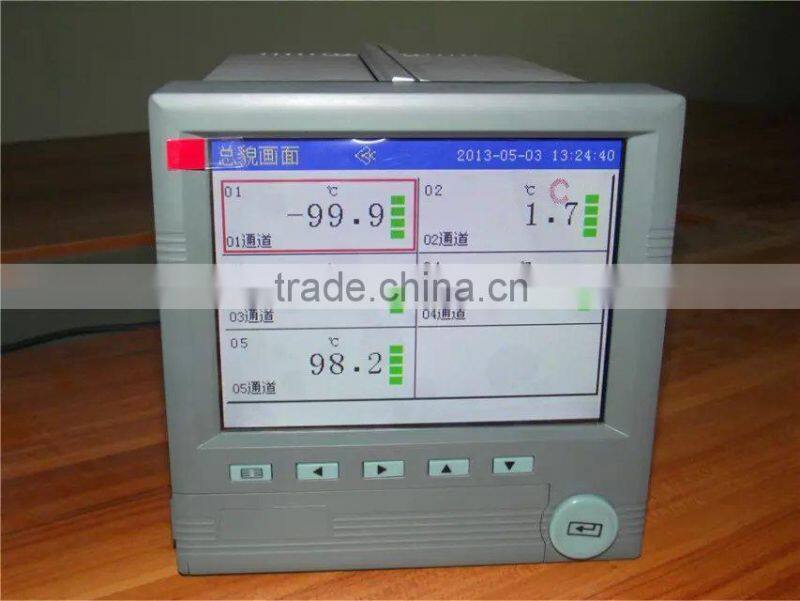 16 channel paperless chart recorder