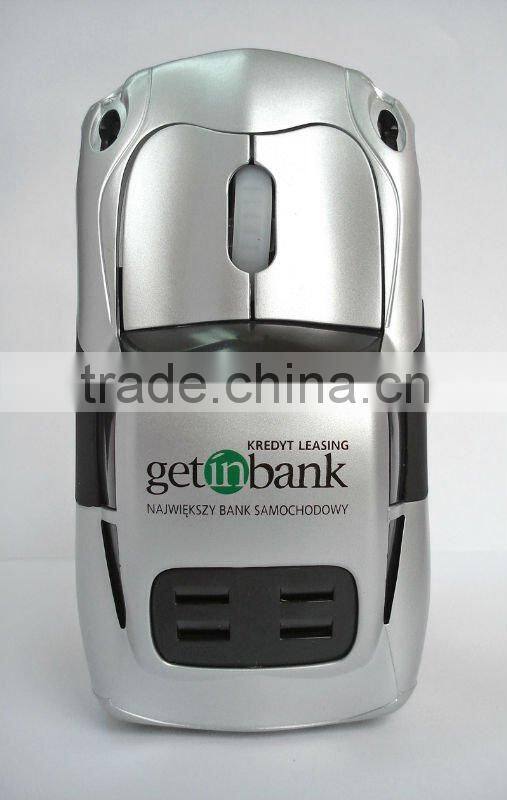 Jalopy car shape wired mouse
