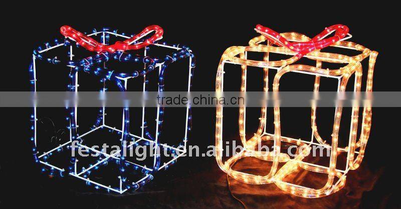 Commercial competitive price led christmas star rope light motif