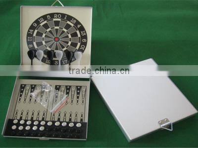 Aluminum TRIC-TRAC-TOE chess and snake chess