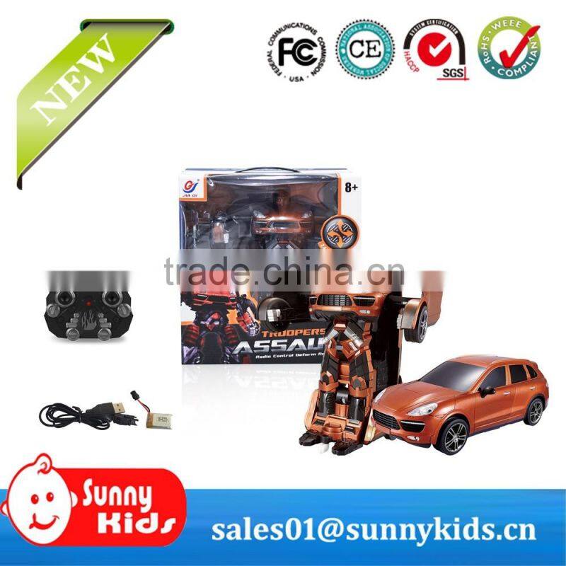 transformation universal remote control toy RC car transform robot toy