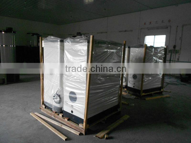 biomass wood pellet fired hot water boiler for home heating and bathing