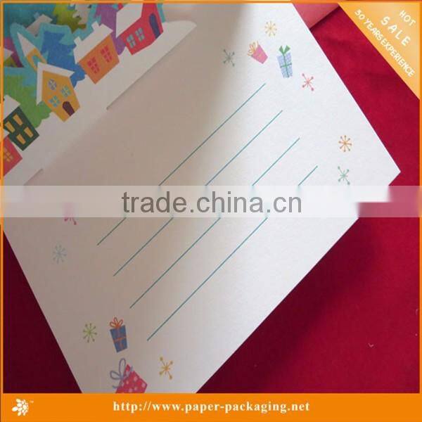 Handmade greeting christmas cards pop up