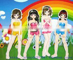 Magnetic Dress-up Box DIY Magnetic Toy