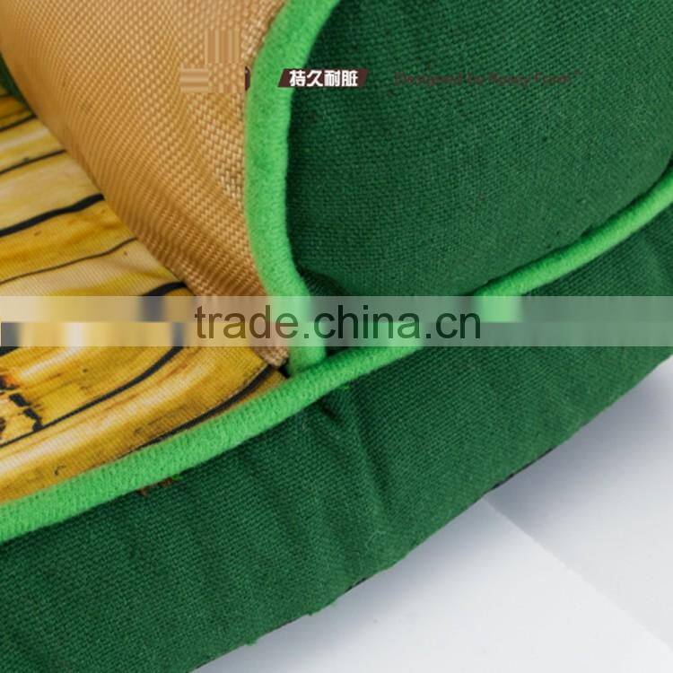 S:88*50*17cm dog mat unilateral animal mat with panda bamboo shaped