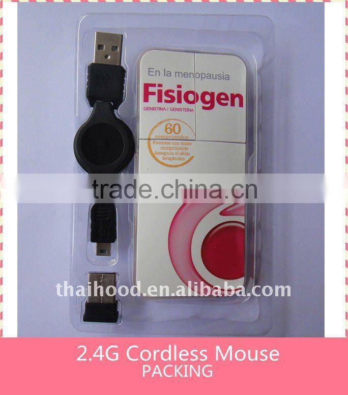 slim shaped wireless laser mouse