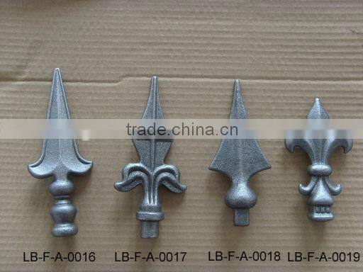 Top-seling hand forged wrought iron gate parts LB06-F-F-0035