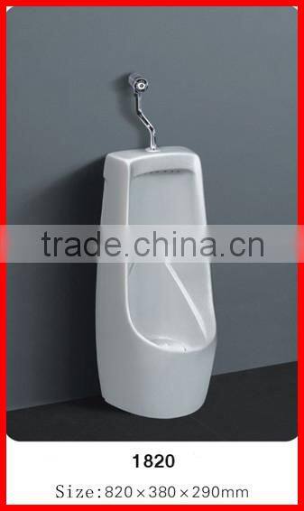Sanitary ware bathroom ceramic white floor standing urinal for sales X-1820