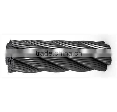 Wire Rope With Compacted Strand 6xK36WS+IWRC WARRINGTON SEALE