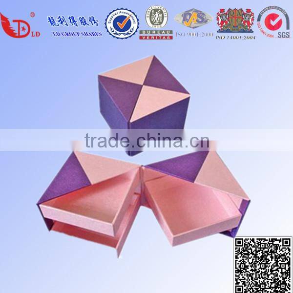 Fancy Design for Small Custom Paper Jewlery Packing Box