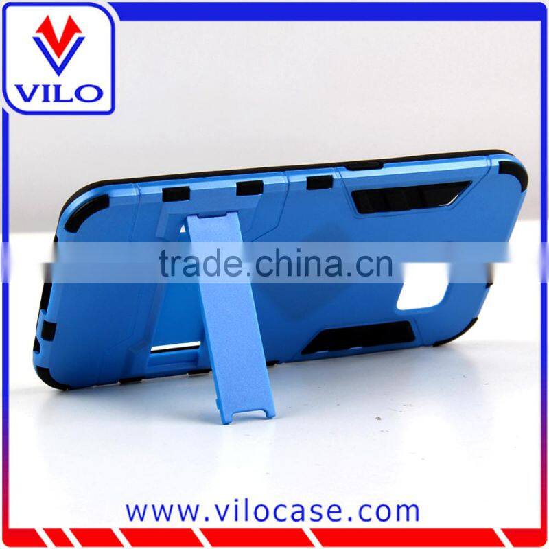 Cheapest 2 in 1 Kickstand slim armor hybrid case for Samsung Galaxy S6