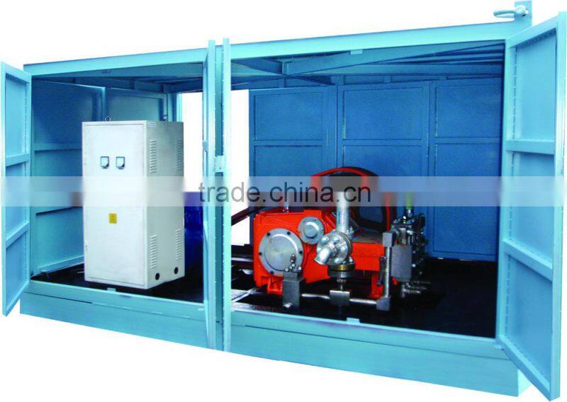 High pressure jet grouting machine for oil field