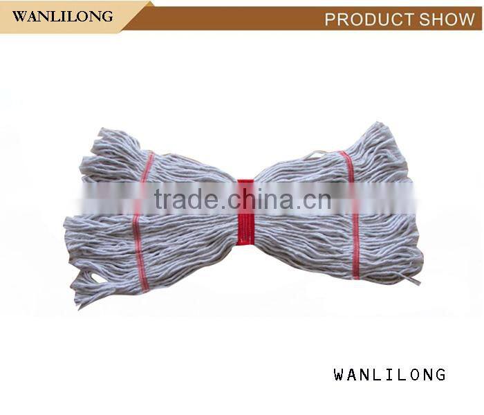 F012BW bleach white kentucky mop,floor cleaning mop.