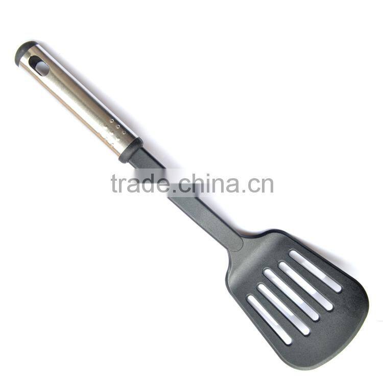 food grade nylon non-stick spaghetti server in steel handle