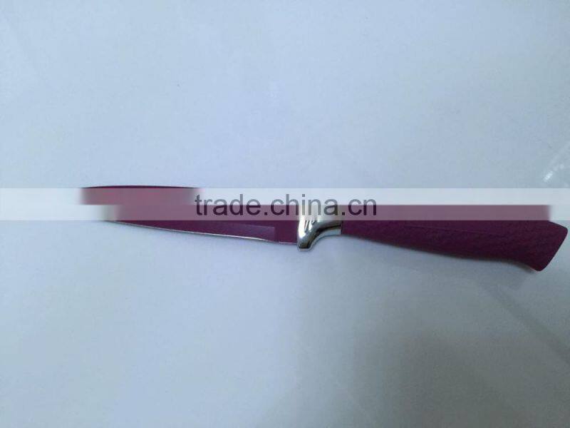 Non-stick coating Utility knife with solf handle