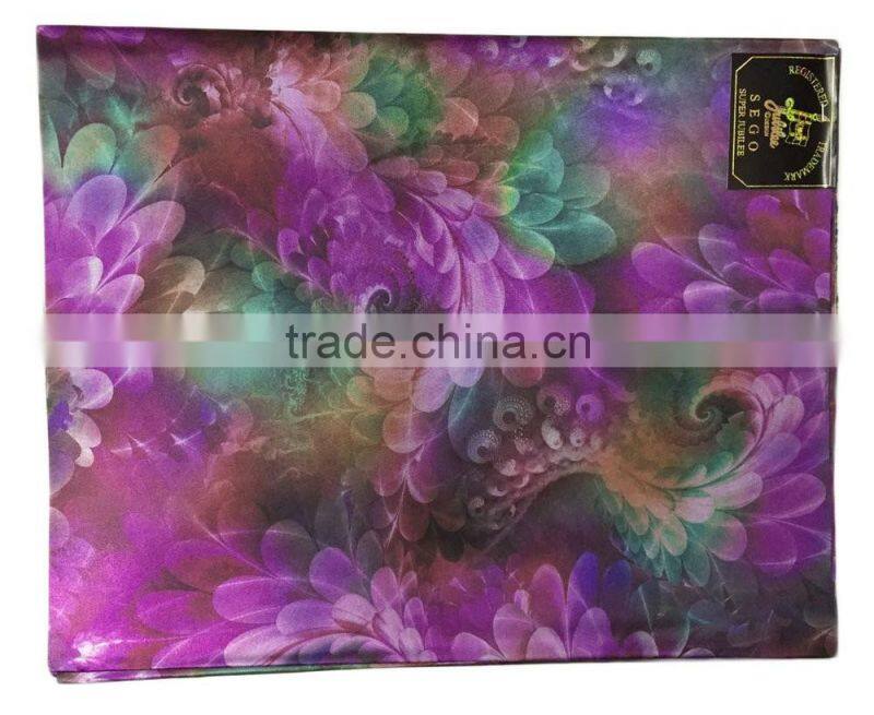 2016 hotsale African Nigeria new Embroideried Multicolor Sego Headtie