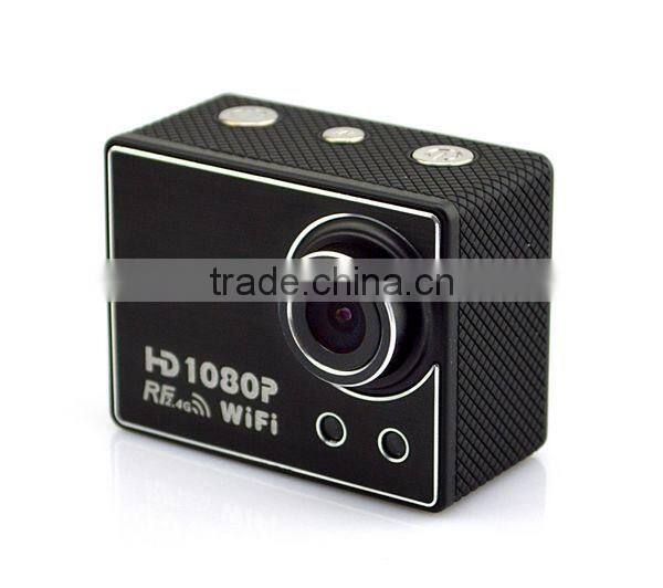Newest 1.5inch High Speed Recording 30M wifi control 1080P 50m waterproof 1080p sport action