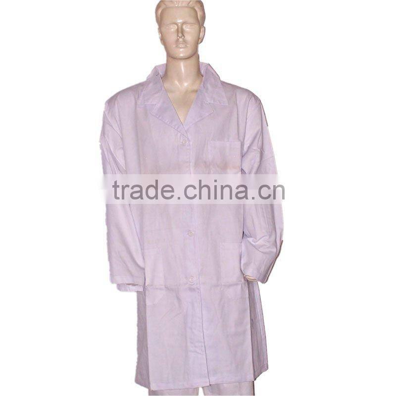 White Long Dress for Doctors