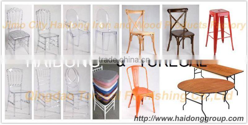 Polycarbonate(PC) Resin Gold Hotel Wedding royal Chair