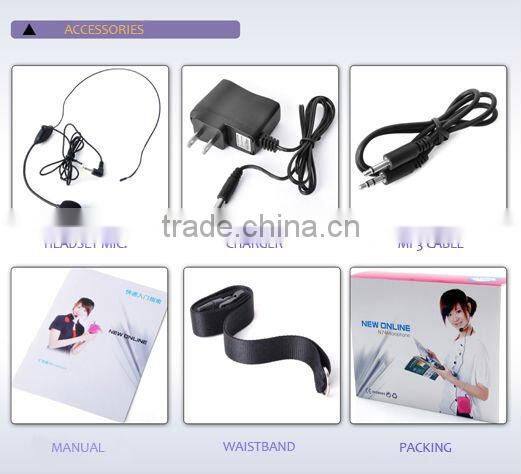 usb angel mp3 speaker amplifier, microphone,audio amplifier, megaphone N87-T