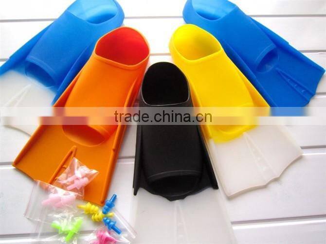 high quality full size summer silicone diving fins
