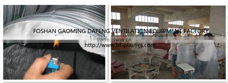 8" x 25' 300Celsius grey heater duct for boiler