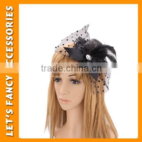 PGHD0240 Cute lace headband with rabbit ear hairband for party hair jewelry wholesale girl hair accessories headband