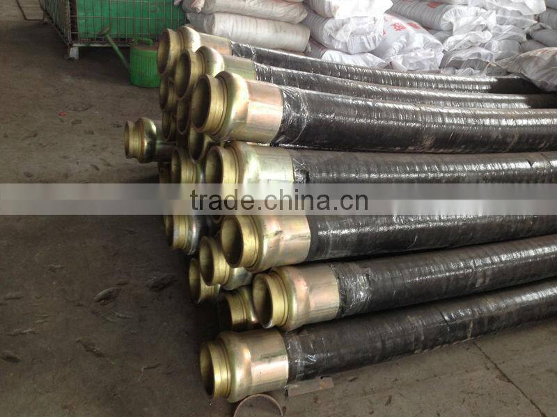 DN125 Concrete Pump parts Rubber Hose with forging Weld-on ends