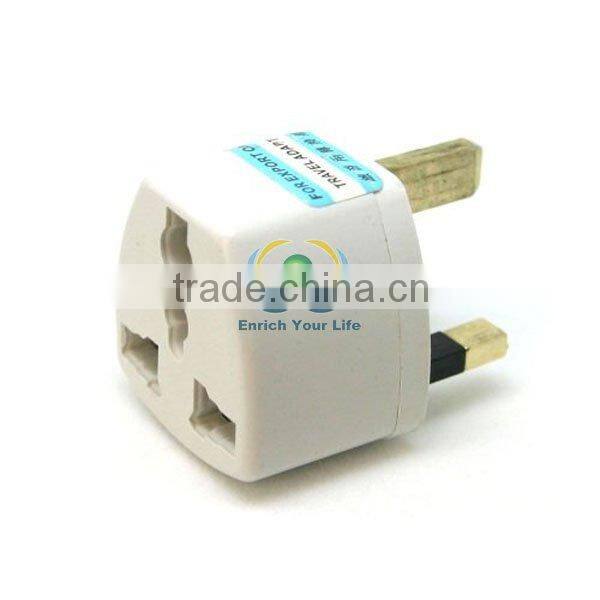 Freeshipping EU AU US to UK AC POWER PLUG ADAPTER TRAVEL CONVERTER OUTLET PLUG FOR wholesale & Dropshipping