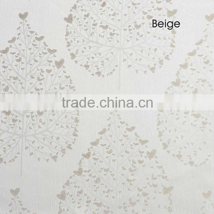 100% polyester piece dyed jacquard fabrics for curtains