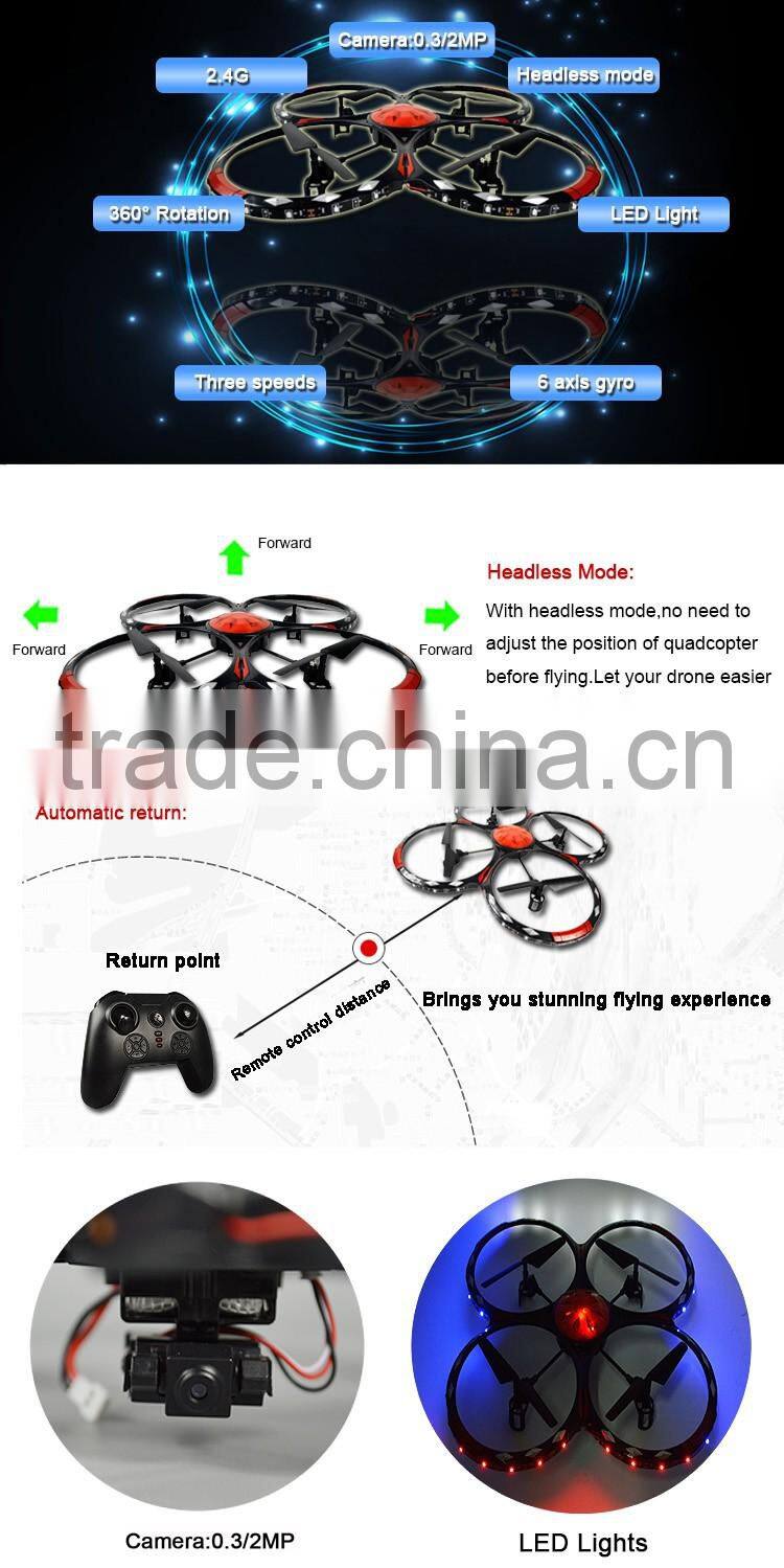 Hot sale 2.4G rc air copter flying drone with three speeds