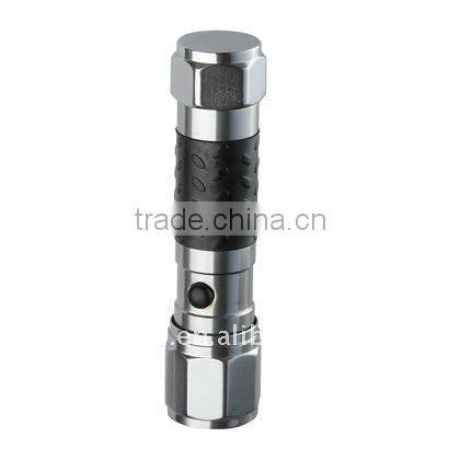 new led torch light with black rubber in the bodyLFL1128