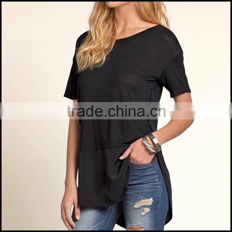 top quality blank fat t-shirt for women hot sale in wholsale alibaba factory