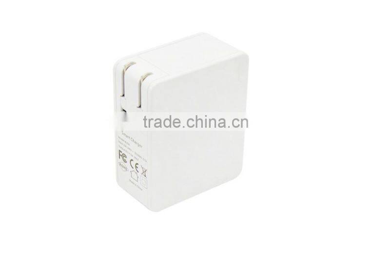 European Plug 4-PORT USB Charger Phone Charger