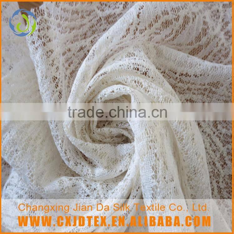 Beautiful the most popular china supplier wholesale stretch lace fabric