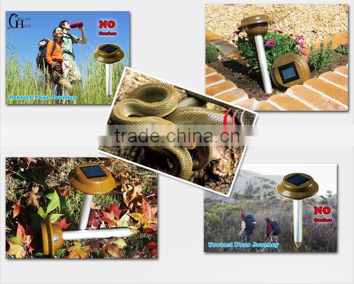 GH-318 hot selling products outdoor solar snake repeller