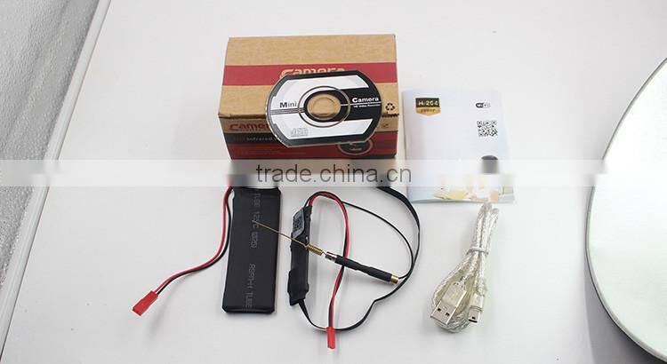 2700mAh long working time 1080P/720P/480P flexible hidden video camera