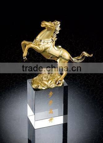 Factory Custom Metal Horse Statue/New metal art