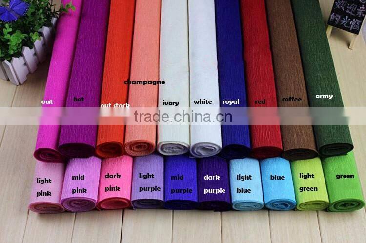 paper roll/crepe paper christmas decorations make Artifical flower