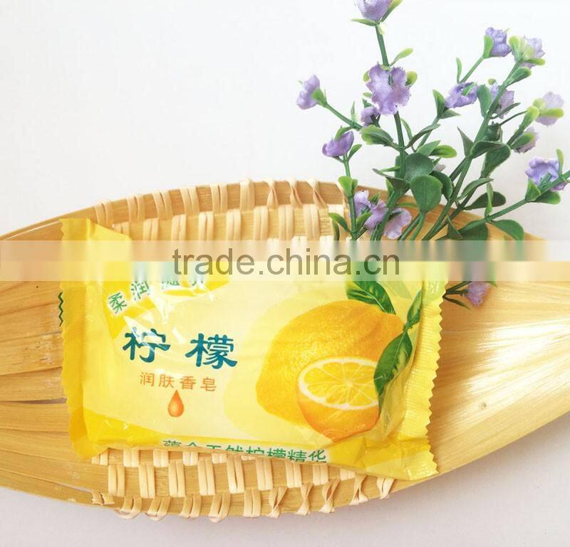 Non Transparent Natural Skin Whitening Bath Soap with paper bag