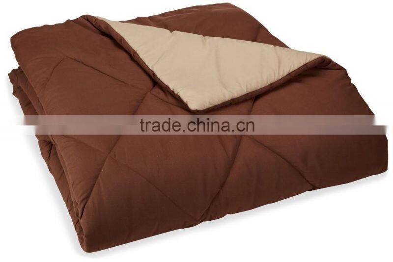 Basics Reversible Microfiber Comforter-red, full/ queen