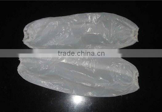Disposable pe arm sleeve white