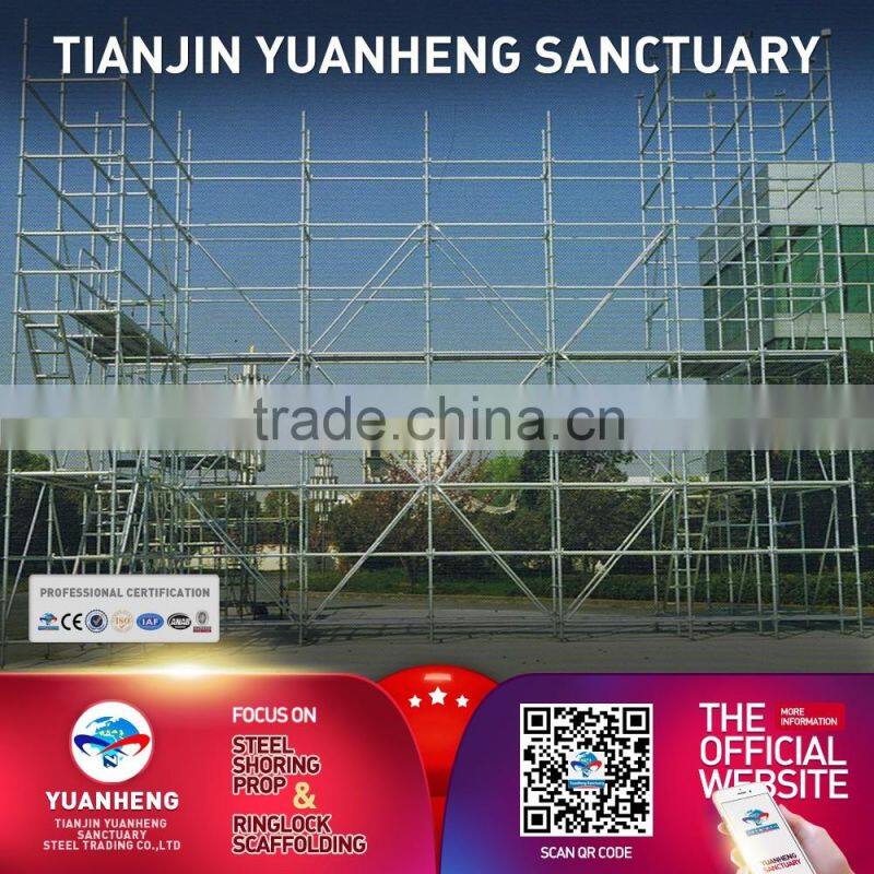 cup lock scaffolding materials for contruction